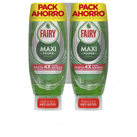 FAIRY MAXI PODER LAVAVAJILLAS CONCENTRADO LOTE 2 x 450 ml