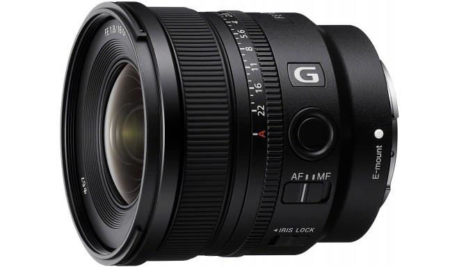 Sony FE 16mm f/1.8 G lens