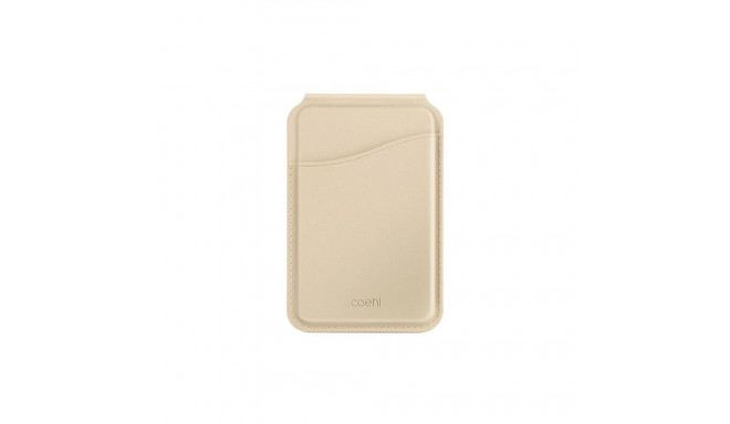 Uniq Coehl Esme Magnetic Wallet with Mirror and Stand Cream