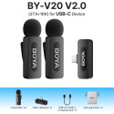 Boya wireless microphone BY-V20 USB-C V2.0