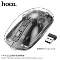 HOCO computer wireless mouse 2,4G 1600 dpi GM29 dark night black