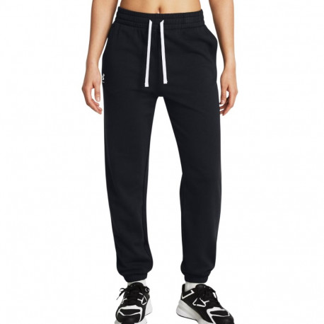 Spodnie damskie Under Armour Rival Terry Jogger czarne 1382735 002 2XL