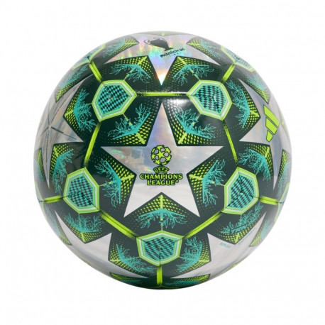 Piłka nożna adidas UCL Training 24/25 Knockout Stages Foil zielono-srebrna JH1280 5