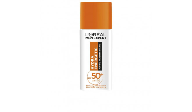 L'ORÉAL PARIS MEN EXPERT hydra energetic fluido invisible diario SPF50+ 50 ml