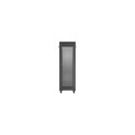 RACK CABINET 19" FREE-STANDING 37U/600X600 (FLAT PACK) WITH MESH DOOR LCD BLACK LANBERG