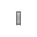 RACK CABINET 19" FREE-STANDING 37U/600X600 (FLAT PACK) WITH MESH DOOR LCD BLACK LANBERG