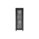 RACK CABINET 19" FREE-STANDING 47U/800X800 (FLAT PACK) WITH MESH DOOR LCD BLACK LANBERG
