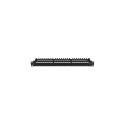 PATCH PANEL 24 PORT 1U 19" CAT.6A UTP WITH CABLE ORGANIZER BLACK LANBERG