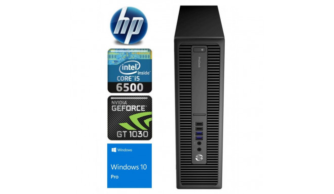 HP 600 G2 SFF i5-6500 32GB 128SSD+1TB GT1030 2GB WIN10Pro