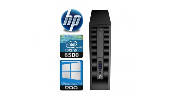 HP 600 G2 SFF i5-6500 8GB 256SSD+1TB WIN10Pro
