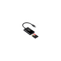 Card Reader SD, microSD USB-C 3.1, Black