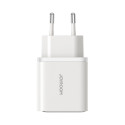 Joyroom JR-TCF15 tīkla lādētājs USB-C | USB-A 30W - balts