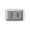 Joyroom JR-TCF15 network charger USB-C | USB-A 30W - white