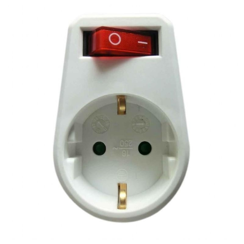 Power socket. Plug in Socket. Gembird EG-spg1-01-w. Built-in Socket.