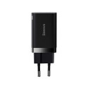 Baseus Super Si Pro Quick Charger USB + USB-C 30W (black)