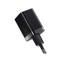 Baseus Super Si Pro Quick Charger USB + USB-C 30W (black)