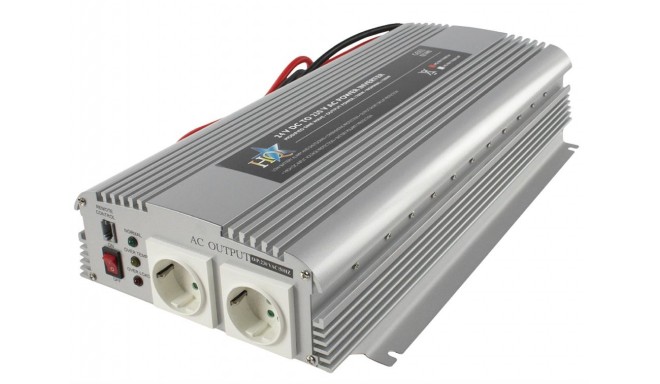 Power Inverter Modified Sine Wave 24 VDC - AC 230 V 1700 W F (CEE 7/4)