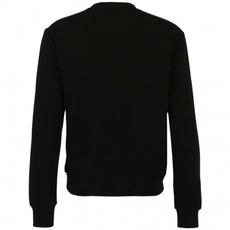 Bluza męska Fila Leverano Regular Crew Sweat czarna FAM0876 80010 2XL