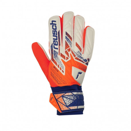 Reusch väravavahikindad Attrakt Starter Solid 5570513 2500 9,5, valge-oranž