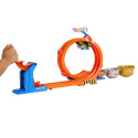 Hot Wheels Monster Trucks LOOP-AND-FLIP TROPHY CHALLENGE Playset