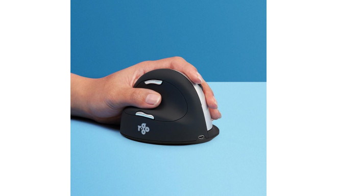 R-Go Tools Ergonomic mouse R-Go HE Break with break software, large (hand size ≥ 185 mm), left-hande