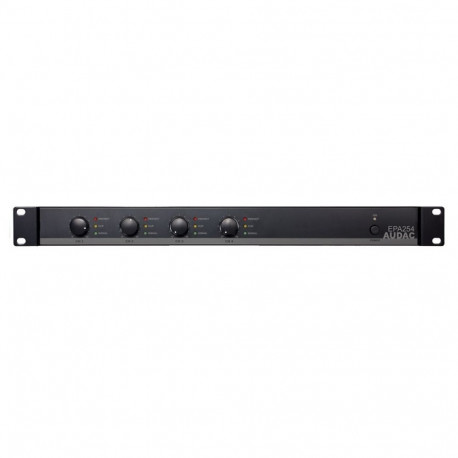 AUDAC EPA254 audio amplifier 4.0 channels Black