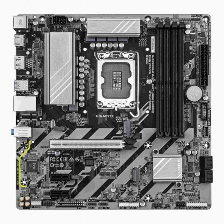 Gigabyte B860M D3HP emaplaat - Intel Core Ultra seeria protsessorid, 4+1+2+1 faasi VRM, kuni 9066MHz