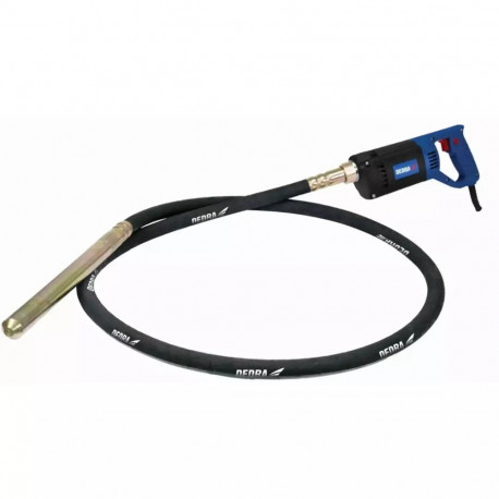 Concrete vibrator 1200W with hose of 2.5 meters