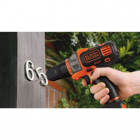 Black & Decker võnkuv multitööriist MT218K-QW 8500 OPM, must, oranž