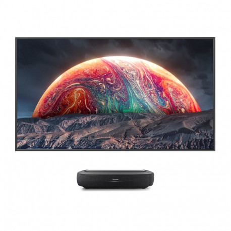 Hisense 100L9HD projection TV Ultra short throw projector 3000 ANSI lumens DLP UHD 4K (3840x2160) Bl