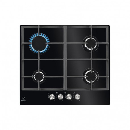 Electrolux KGG6426K Black Built-in 56 cm Gas 4 zone(s)