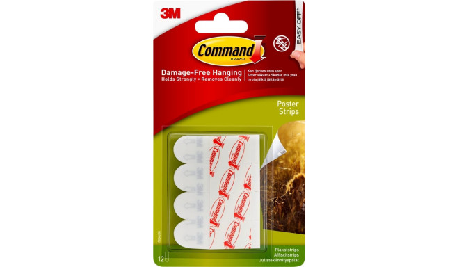 3M poster strips Command 12pcs (opened package)