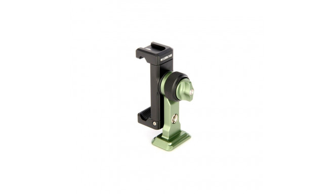 3 Legged Thing Phil Universal Adjustable Multi Functional Arca 3/8" & 1/4" Phone Clamp Green