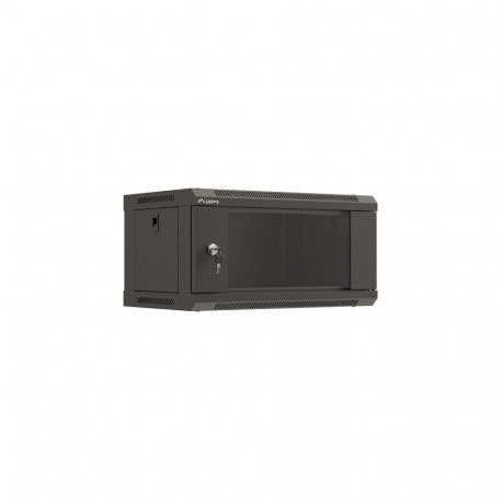 Lanberg WF03-5304-10B rack cabinet 4U Wall mounted rack Black