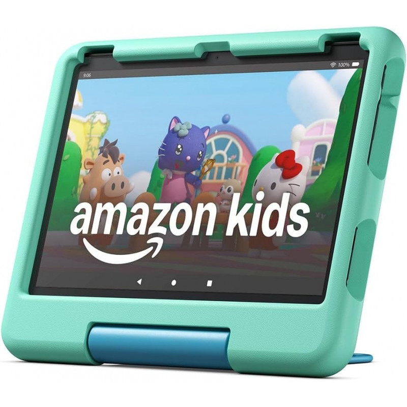 Amazon Fire HD10 32GB Kids 13th Gen, roheline