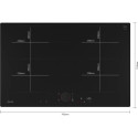 Built-in induction hob Neff T68PYY4C0 (additional control button required)