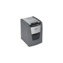 Rexel Optimum AutoFeed+ 100M Paper Shredder, Micro-cut shredding 2x15mm 55dB P-5 34L, Grey/Black