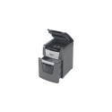 Rexel Optimum AutoFeed+ 100M Paper Shredder, Micro-cut shredding 2x15mm 55dB P-5 34L, Grey/Black