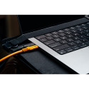 Tether Tools cable USB-C - USB-C TetherPro Optima 10G Right Angle 1.8m, orange