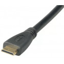 Akasa cable HDMI - Mini HDMI 25cm, black (AK-CBUB19-10BK)