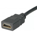 Akasa kaabel HDMI - Mini HDMI 25cm, must (AK-CBUB19-10BK)