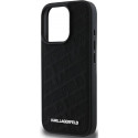 Karl Lagerfeld case PU Quilted Pattern Apple iPhone 16 Pro, black