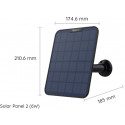 Reolink turvakaamera päikesepaneel Solar Panel 2, must