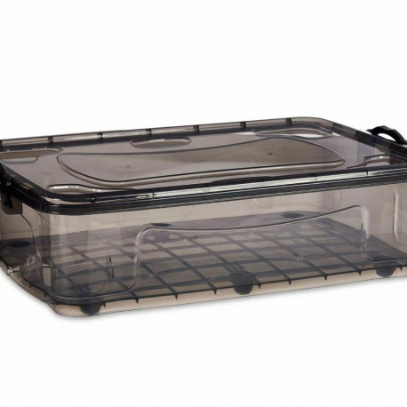 Ratastega Hoiukast Kipit TP484-2 Antratsiithall Plastmass 40 L (6 Ühikut)