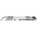 Digitus | Variable Notebook Stand with integrated USB-C Hub, 5 Port | DA-90424