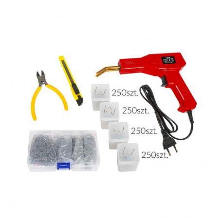 53-076# Spawarka zgrzewarka do plastiku tworzyw sztucznych 100w box 1000zszywek"