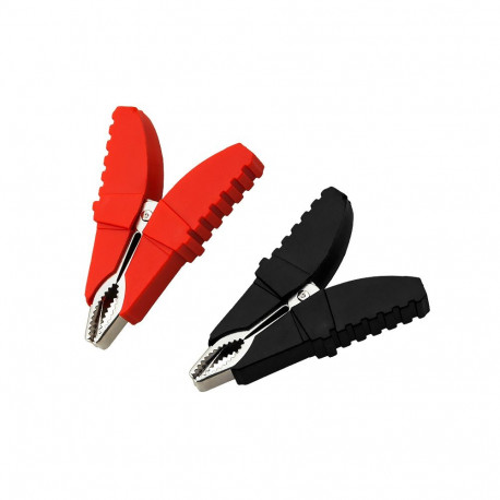 96-706# Krokodylek 30a jäme must/punane (10 tk.)