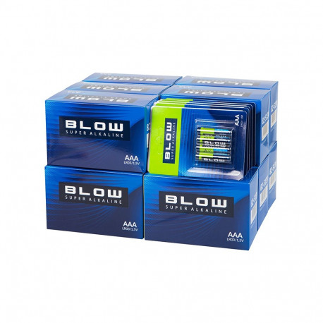 82-669# Bateria blow super alkaline aaa lr3 blister karton 480szt