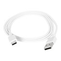66-171# usb 2.0 a - usb-c 1,0m valge