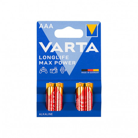 82-668# Bateria alkaliczna aaa 1.5 lr3 varta longlife max power